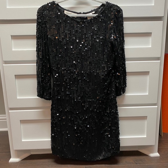Black Sequin Dress🖤🖤 - Picture 1 of 5